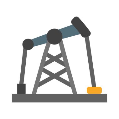 Kişisel ve ticari kullanım için Yağ Alan Vektörü Düz Simgesi