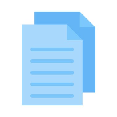 Kişisel ve Ticari Kullanım İçin Dosya Vektörü Düz Simgesi