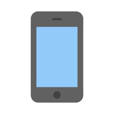 Kişisel ve Ticari Kullanım İçin Mobil Vektör Düz Simgesi