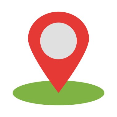 Kişisel ve ticari kullanım için Pin Point Vektör Düz Simgesi