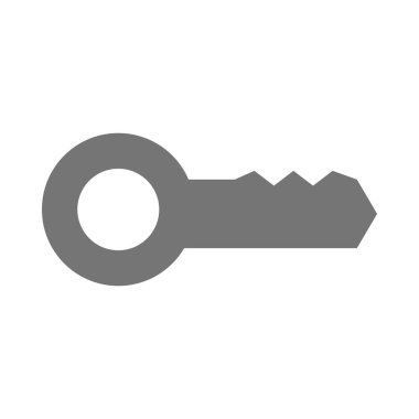 Kişisel ve Ticari Kullanım İçin Anahtar Vektör Düz Simgesi