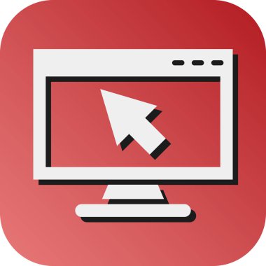 Kişisel ve ticari kullanım için Web Portal Vektör Gradyan Arkaplan Simgesi