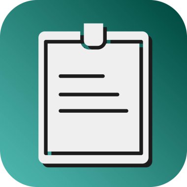 Kişisel ve Ticari Kullanım İçin Görev Tanımı Vektör Gradyan Arkaplan Simgesi