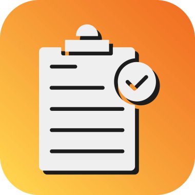 Kişisel ve Ticari Kullanım için Araştırma Vektörü Glyph Gradyan Arkaplan Simgesi