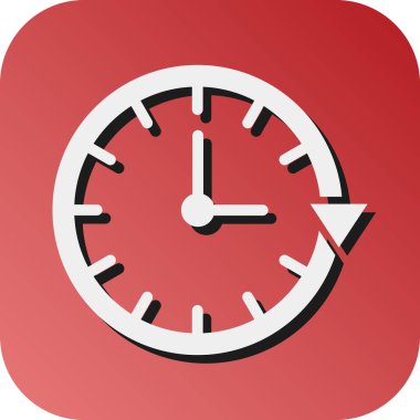 Kişisel ve Ticari Kullanım için Saat Yönünde Vektör Gradyan Arkaplan Simgesi