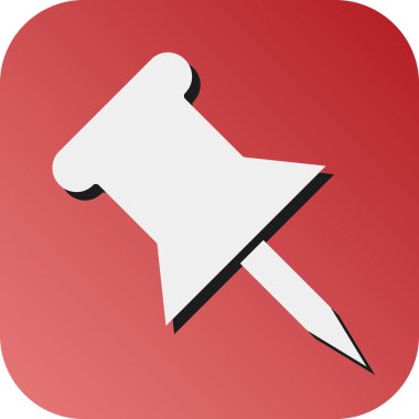 Kişisel ve ticari kullanım için Warp Vektörü Glyph Gradyan Arkaplan Simgesi