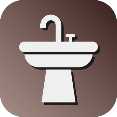 Kişisel ve ticari kullanım için Batık Vektörü Gradyan Arkaplan Simgesi