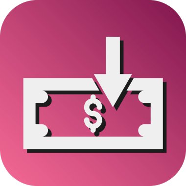 Kişisel ve Ticari Kullanım İçin Her Tıklama Başına Fiyatı Vektör Grafik Arkaplan Simgesi