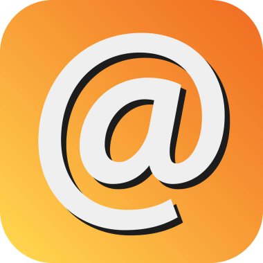 Kişisel ve ticari kullanım için İşaret Vektörü Gradyan Arkaplan Simgesi