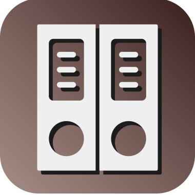 Kişisel ve Ticari Kullanım İçin Bağlayıcı Vektör Gradyan Arkaplan Simgesi