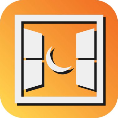 Kişisel ve Ticari Kullanım için Pencere Vektörü Gradyan Arkaplan Simgesi