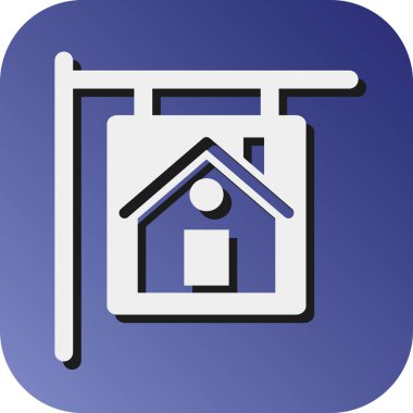 Kişisel ve Ticari Kullanım İçin Satış Vektörü Glyph Gradyan Arkaplan Simgesi