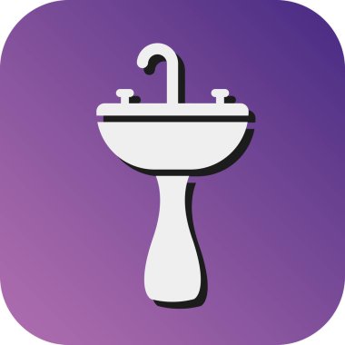 Kişisel ve ticari kullanım için Batık Vektörü Gradyan Arkaplan Simgesi