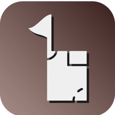 Kişisel ve ticari kullanım için Futbol Köşesi Vektörü Glyph Gradyan Arkaplan Simgesi