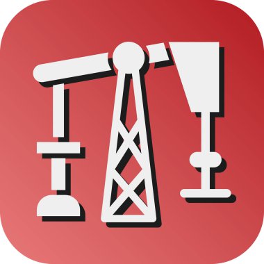 Kişisel ve Ticari Kullanım İçin Fosil Yakıt Vektörü Gradyan Arkaplan Simgesi