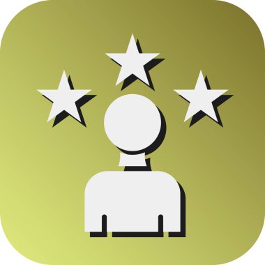 Kişisel ve Ticari Kullanım için Vektör Glyph Gradyan Arkaplan Simgesi Beğeni