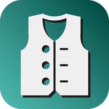 Kişisel ve Ticari Kullanım İçin Vasket Vektörü Glyph Gradyan Arkaplan Simgesi