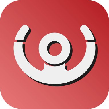 Kişisel ve ticari kullanım için Uçak Direksiyon Vektörü Gradyan Arkaplan Simgesi