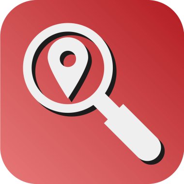 Kişisel ve Ticari Kullanım İçin Coğrafya Vektörü Gradyan Arkaplan Simgesi