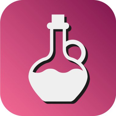 Kişisel ve ticari kullanım için Zeytin Yağı Vektörü Gradyan Arkaplan Simgesi