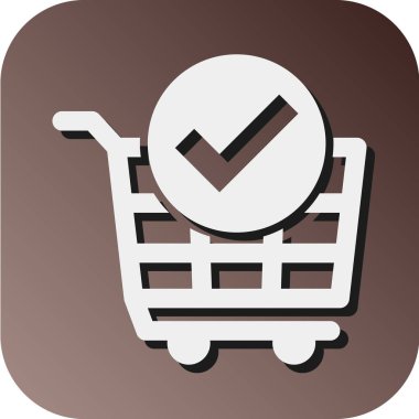 Kişisel ve ticari kullanım için Vektör Vektörü Glyph Gradyan Arkaplan Simgesini kontrol et