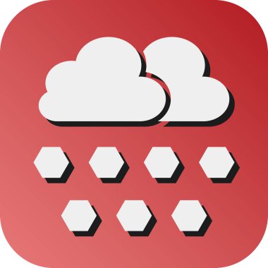 Kar Sonbaharı Vektörü Gradyan Arkaplan Simgesi Kişisel ve Ticari Kullanım İçin