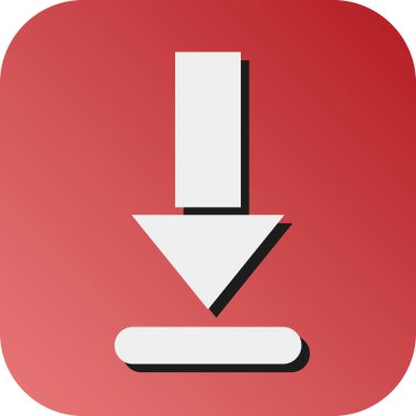 Kişisel ve ticari kullanım için Vektör Glyph Gradyan Arkaplan Simgesi İndir