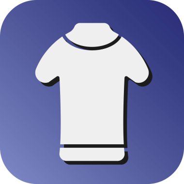 Kişisel ve ticari kullanım için Jersey Vektörü Glyph Gradyan Arkaplan Simgesi