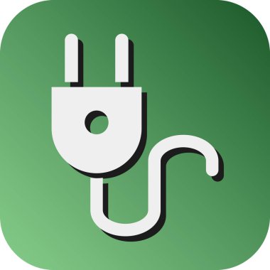 Kişisel ve Ticari Kullanım için Fiş Vektörü Glyph Gradyan Arkaplan Simgesi