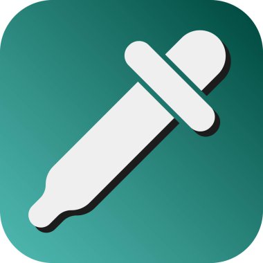 Kişisel ve Ticari Kullanım İçin Göz damlası Vektörü Glyph Gradyan Arkaplan Simgesi