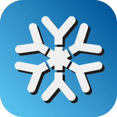 Kişisel ve ticari kullanım için Kar Vektörü Gradyan Arkaplan Simgesi