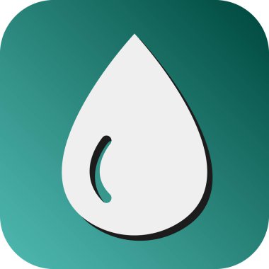 Kişisel ve ticari kullanım için Su Damlası Vektörü Grafik Arkaplan Simgesi