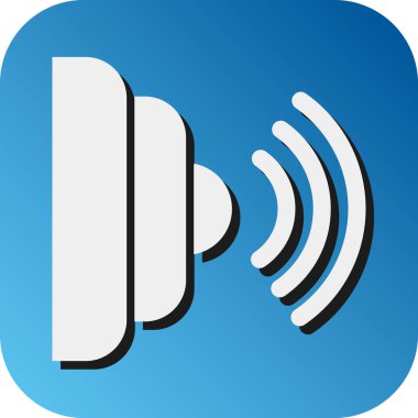 Kişisel ve Ticari Kullanım İçin Kızılötesi Algılayıcı Vektörü Gradyan Arkaplan Simgesi