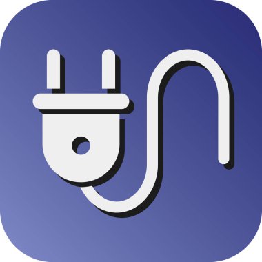 Kişisel ve Ticari Kullanım için Fiş Vektörü Glyph Gradyan Arkaplan Simgesi