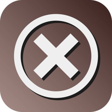 Kişisel ve ticari kullanım için Vektör Kabartma Gradyan Arkaplan Simgesini Reddet