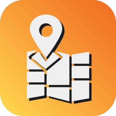 Kişisel ve Ticari Kullanım İçin Yer Tutucu Vektör Gradyan Arkaplan Simgesi