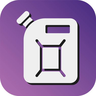 Kişisel ve Ticari Kullanım İçin Kutu Vektörü Glyph Gradyan Arkaplan Simgesi