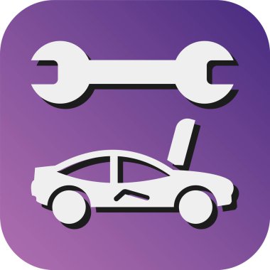 Kişisel ve Ticari Kullanım İçin Vücut Tamir Vektörü Glyph Gradyan Arkaplan Simgesi