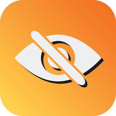 Kişisel ve Ticari Kullanım İçin Görünürlük Kapsama Arkaplan Simgesi