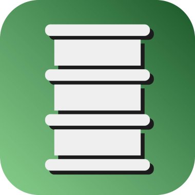 Fıçı Vektörü Glyph Gradyan Kişisel ve Ticari Kullanım Simgesi