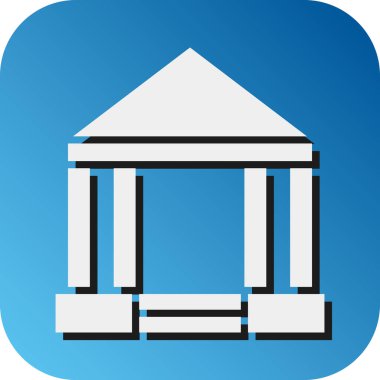 Kişisel ve Ticari Kullanım İçin Pavilion Vektör Gradyan Arkaplan Simgesi