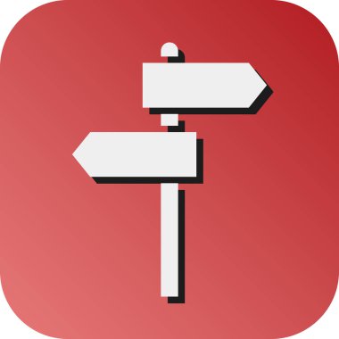 Kişisel ve Ticari Kullanım İçin Yön Panelleri Vektör Gradyan Arkaplan Simgesi