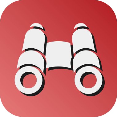 Kişisel ve Ticari Kullanım İçin Dürbün Vektör Gradyan Arkaplan Simgesi