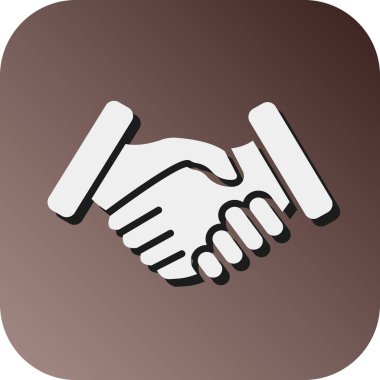 Kişisel ve Ticari Kullanım İçin Ortak Vektör Glyph Gradyan Arkaplan Simgesi