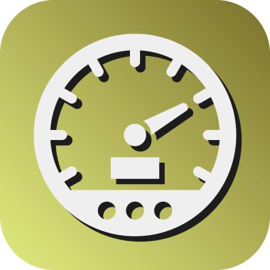 Kişisel ve Ticari Kullanım İçin Hız göstergesi Vektörü Gradyan Arkaplan Simgesi