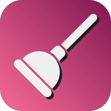 Kişisel ve Ticari Kullanım İçin Pompa Vektörü Glyph Gradyan Arkaplan Simgesi