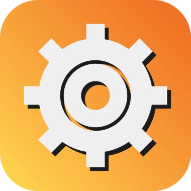 Kişisel ve ticari kullanım için Vektör Glyph Gradyan Arkaplan Simgesi Ayarlanıyor