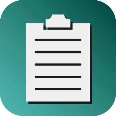 Kişisel ve Ticari Kullanım için Pano Vektörü Gradyan Arkaplan Simgesi