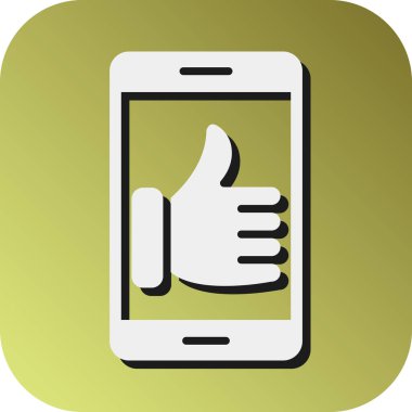 Kişisel ve ticari kullanım için Vektör Kabartma Gradyan Arkaplan Simgesi gibi