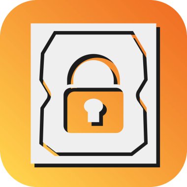 Kişisel ve ticari kullanım için Vektör Kabartma Gradyan Arkaplan Simgesini şifrele